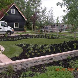 Aanleg boerderijtuin Abcoude